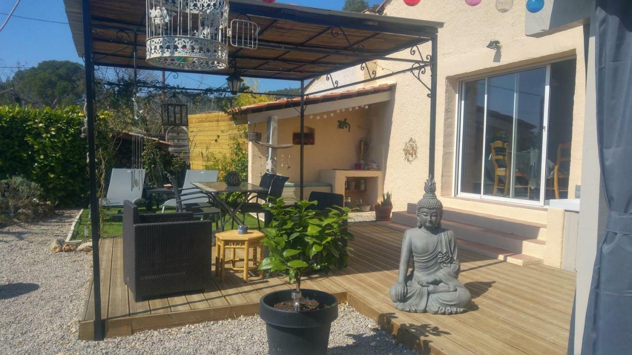 gite LAPAZ/jacuzzi privé/piscine Draguignan Exterior foto
